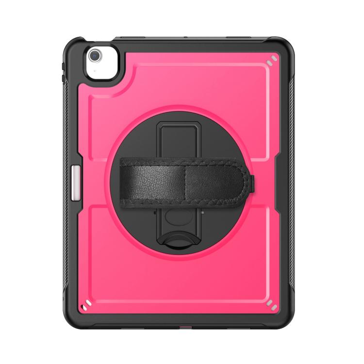For iPad Air 13 2026 / 2025 / 2024 Honeycomb Hand Grip Turntable Stand Tablet Case
