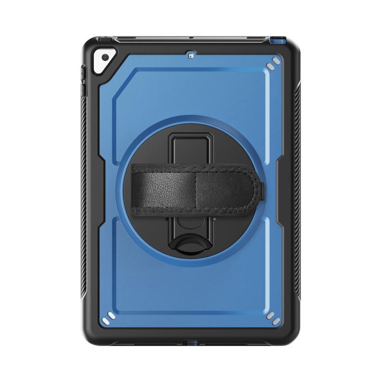 For iPad 10.2 2021 / 2020 / 10.5 2019 Honeycomb Hand Grip Turntable Stand Tablet Case
