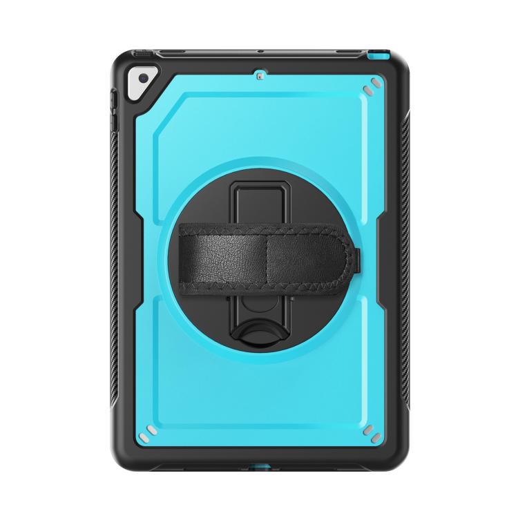 For iPad 10.2 2021 / 2020 / 10.5 2019 Honeycomb Hand Grip Turntable Stand Tablet Case