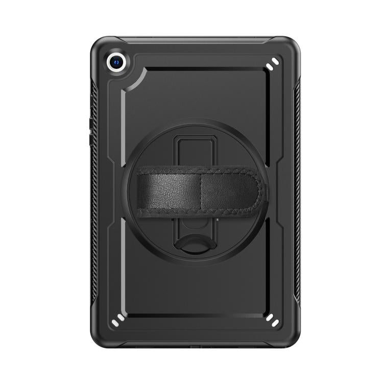 For Samsung Galaxy Tab A11+ / A9+ Honeycomb Hand Grip Turntable Stand Tablet Case