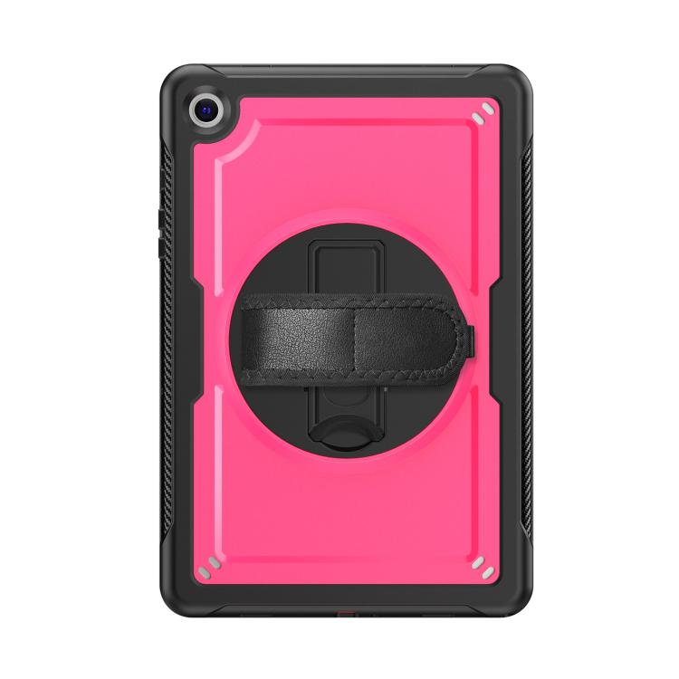 For Samsung Galaxy Tab A11+ / A9+ Honeycomb Hand Grip Turntable Stand Tablet Case