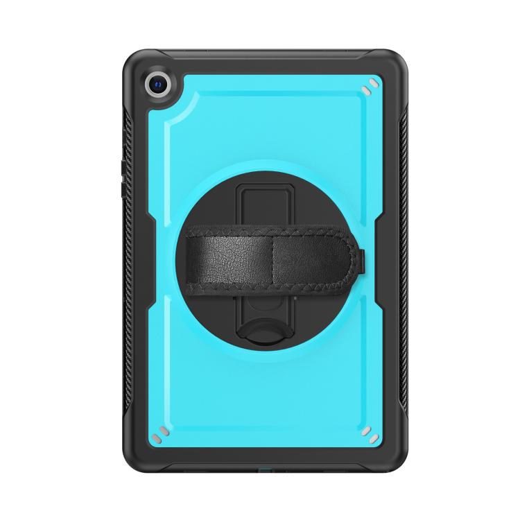 For Samsung Galaxy Tab A11+ / A9+ Honeycomb Hand Grip Turntable Stand Tablet Case
