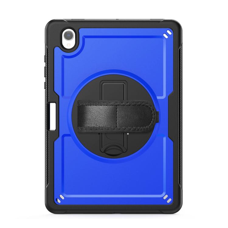 For Samsung Galaxy Tab S10 Lite / S9 FE Honeycomb Hand Grip Turntable Stand Tablet Case