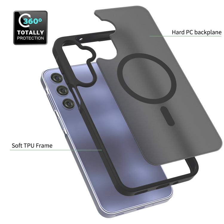 For Samsung Galaxy A16 5G / 4G Skin Feel TPU Hybrid PC MagSafe Phone Case