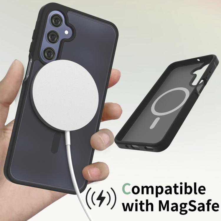 For Samsung Galaxy A16 5G / 4G Skin Feel TPU Hybrid PC MagSafe Phone Case