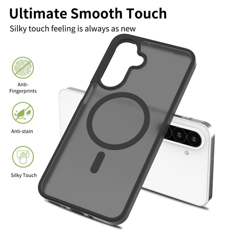 For Samsung Galaxy A26 5G Skin Feel TPU Hybrid PC MagSafe Phone Case
