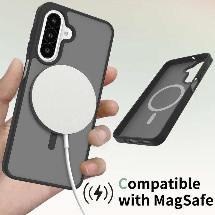 For Samsung Galaxy A26 5G Skin Feel TPU Hybrid PC MagSafe Phone Case