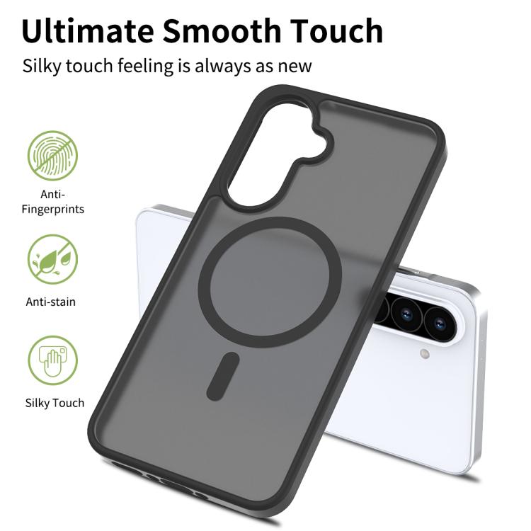 For Samsung Galaxy A36 / A56 5G Skin Feel TPU Hybrid PC MagSafe Phone Case