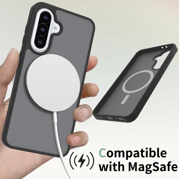 For Samsung Galaxy A36 / A56 5G Skin Feel TPU Hybrid PC MagSafe Phone Case
