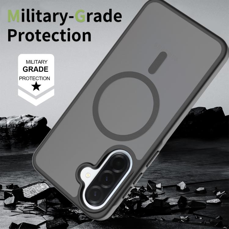 For Samsung Galaxy A37 5G Skin Feel TPU Hybrid PC MagSafe Phone Case