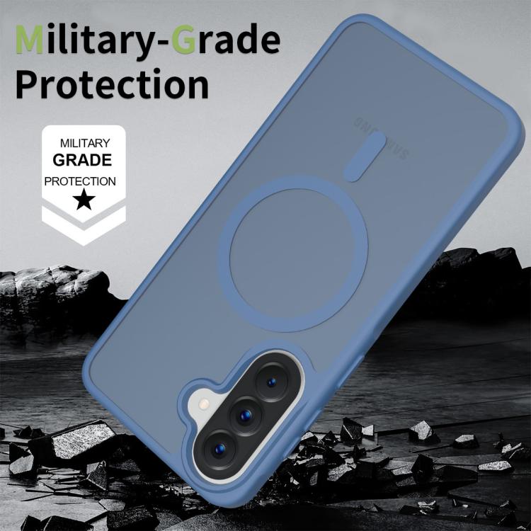 For Samsung Galaxy A57 5G Skin Feel TPU Hybrid PC MagSafe Phone Case