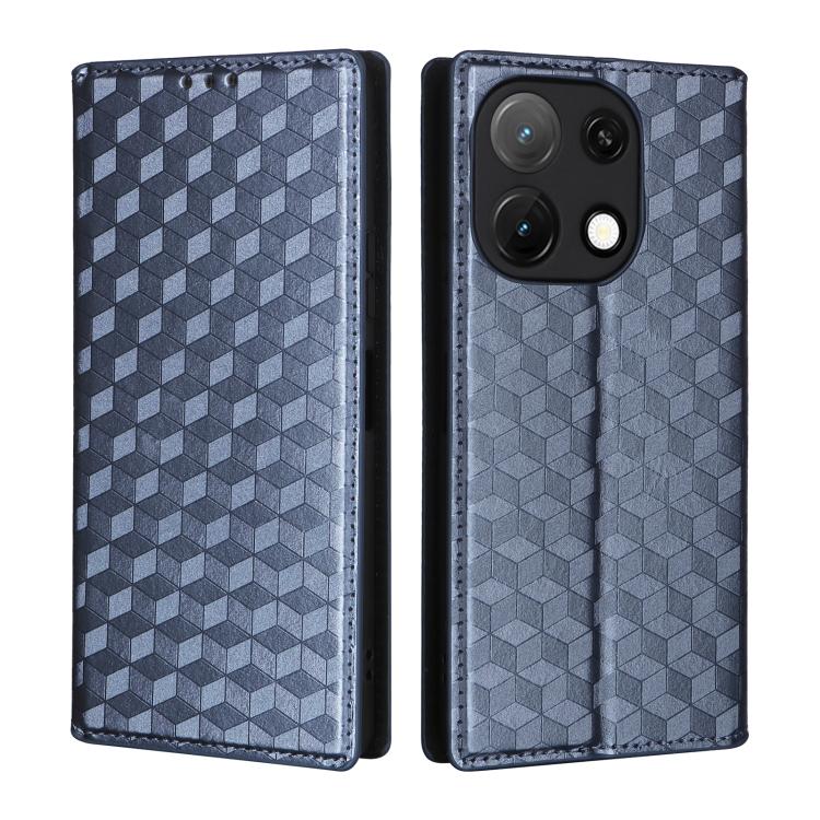 For Umidigi Note 90 Cubic Grid Texture Flip Leather Phone Case