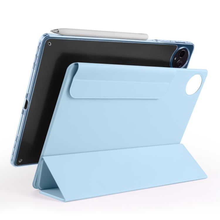 For Huawei MatePad Pro 12.2 Trifold Magnetic Split Acrylic Leather Tablet Case
