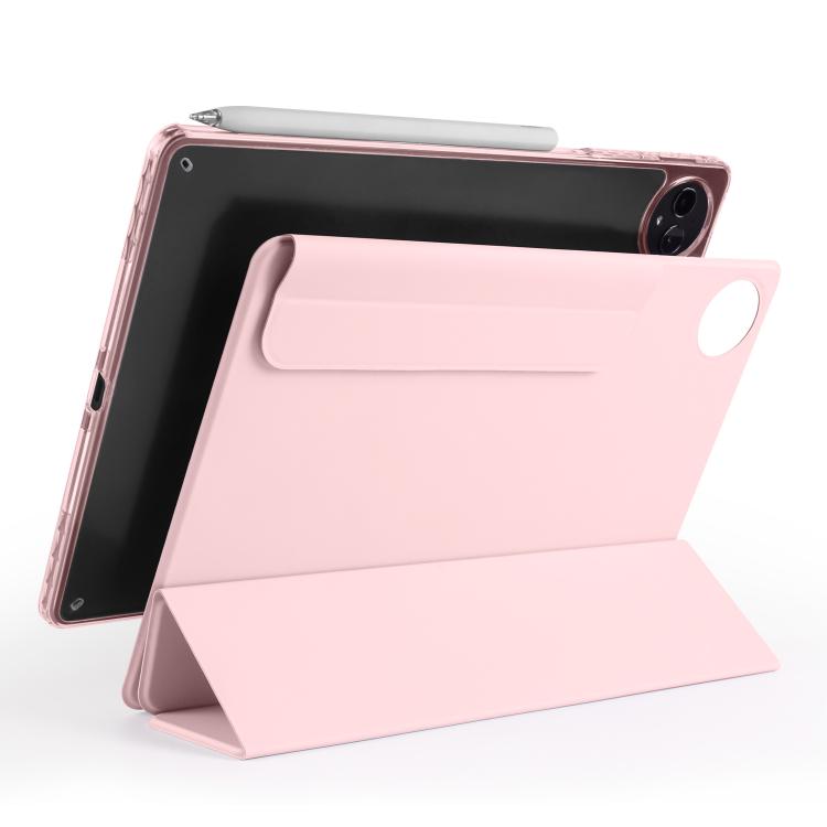 For Huawei MatePad Pro 12.2 Trifold Magnetic Split Acrylic Leather Tablet Case