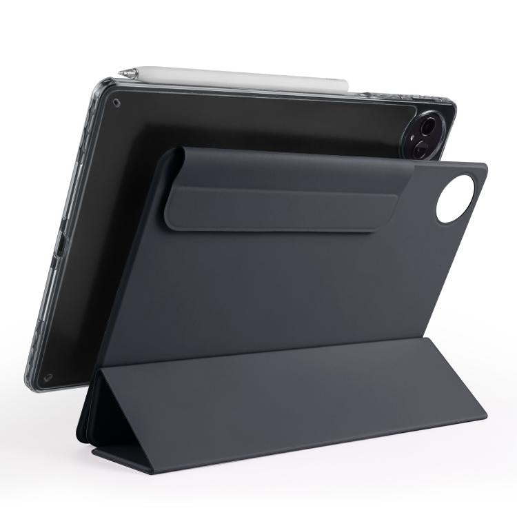 For Huawei MatePad Pro 12.2 Trifold Magnetic Split Acrylic Leather Tablet Case