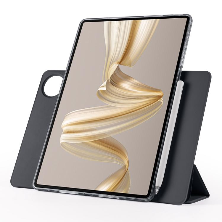 For Huawei MatePad Pro 12.2 Trifold Magnetic Split Acrylic Leather Tablet Case