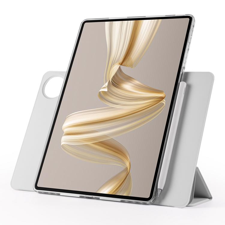 For Huawei MatePad Pro 12.2 Trifold Magnetic Split Acrylic Leather Tablet Case