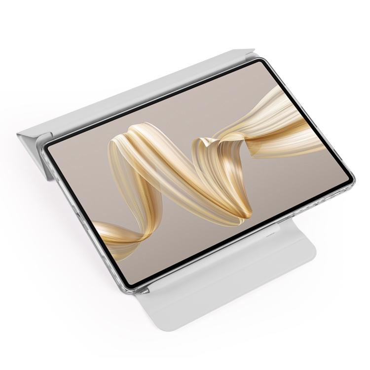 For Huawei MatePad Pro 12.2 Trifold Magnetic Split Acrylic Leather Tablet Case