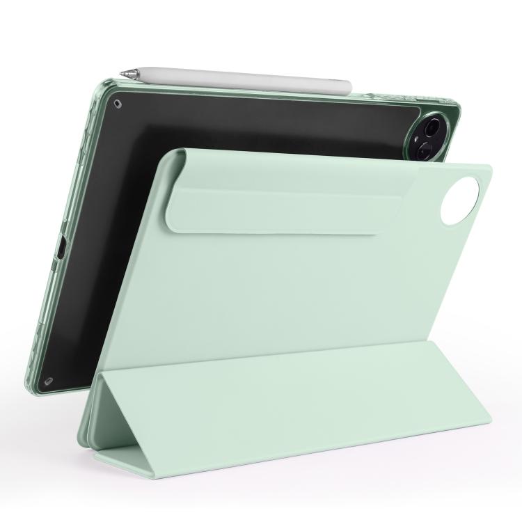 For Huawei MatePad Pro 12.2 Trifold Magnetic Split Acrylic Leather Tablet Case