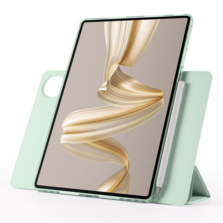 For Huawei MatePad Pro 12.2 Trifold Magnetic Split Acrylic Leather Tablet Case