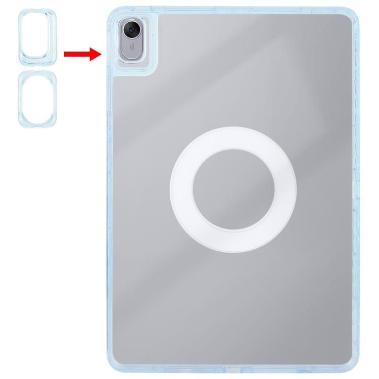 For Huawei MatePad / 11.5 S / Air 11.5 Trifold Magnetic Split Acrylic Leather Tablet Case