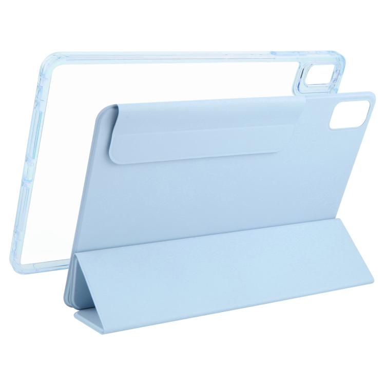 For Huawei MatePad / 11.5 S / Air 11.5 Trifold Magnetic Split Acrylic Leather Tablet Case