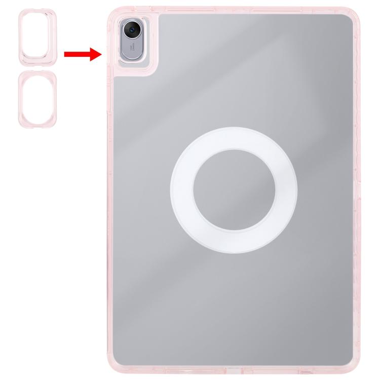 For Huawei MatePad / 11.5 S / Air 11.5 Trifold Magnetic Split Acrylic Leather Tablet Case