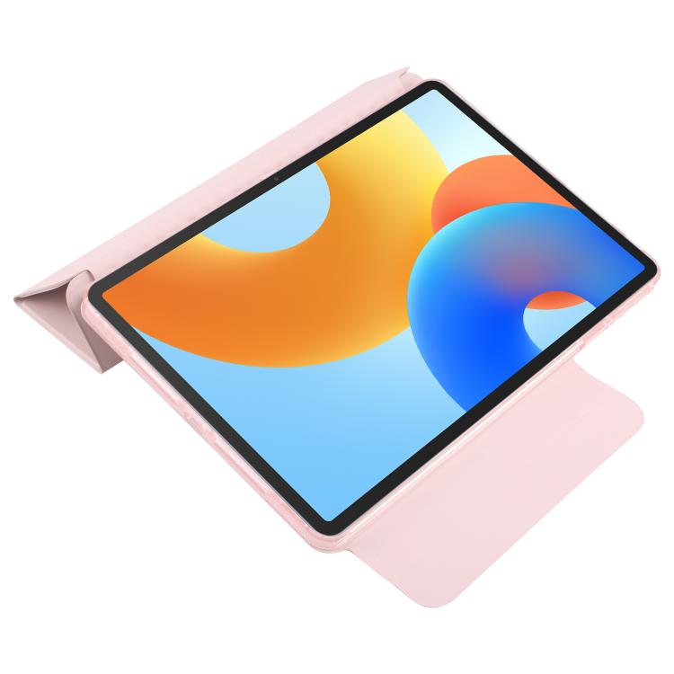 For Huawei MatePad / 11.5 S / Air 11.5 Trifold Magnetic Split Acrylic Leather Tablet Case