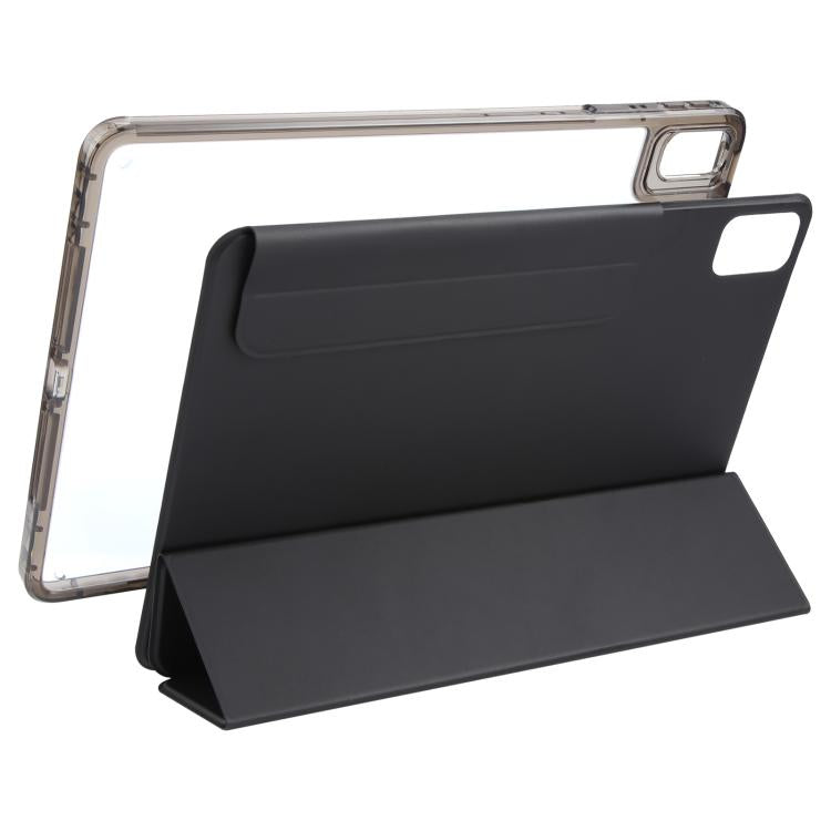For Huawei MatePad / 11.5 S / Air 11.5 Trifold Magnetic Split Acrylic Leather Tablet Case