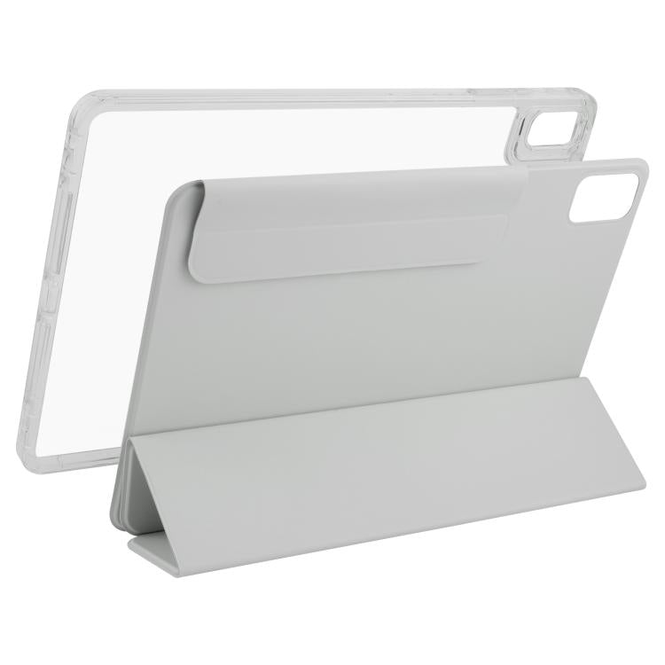 For Huawei MatePad / 11.5 S / Air 11.5 Trifold Magnetic Split Acrylic Leather Tablet Case