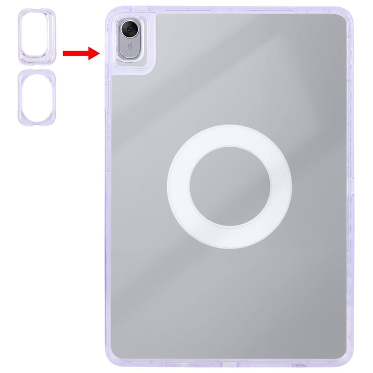 For Huawei MatePad / 11.5 S / Air 11.5 Trifold Magnetic Split Acrylic Leather Tablet Case