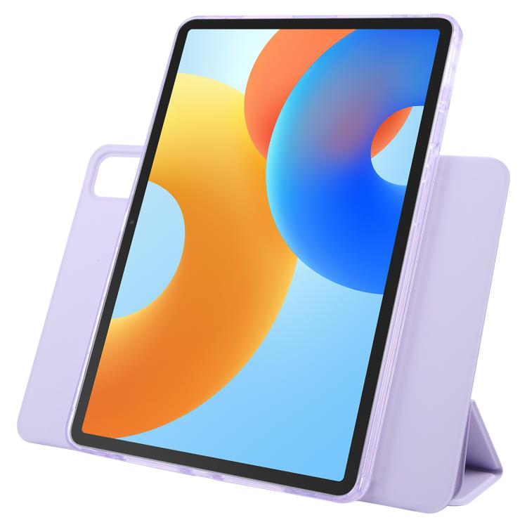 For Huawei MatePad / 11.5 S / Air 11.5 Trifold Magnetic Split Acrylic Leather Tablet Case