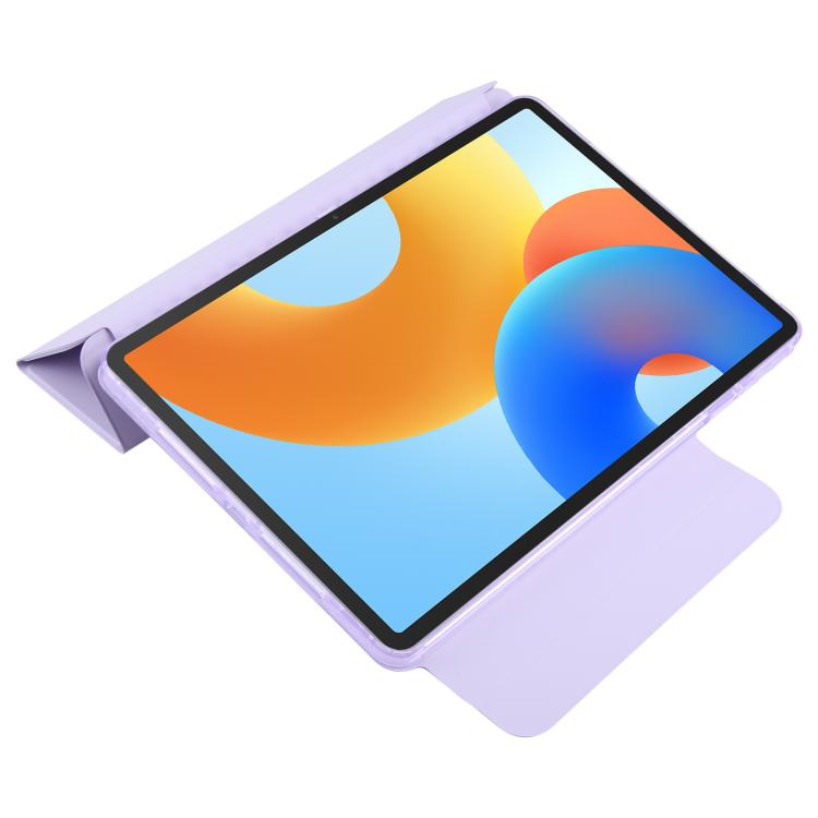 For Huawei MatePad / 11.5 S / Air 11.5 Trifold Magnetic Split Acrylic Leather Tablet Case
