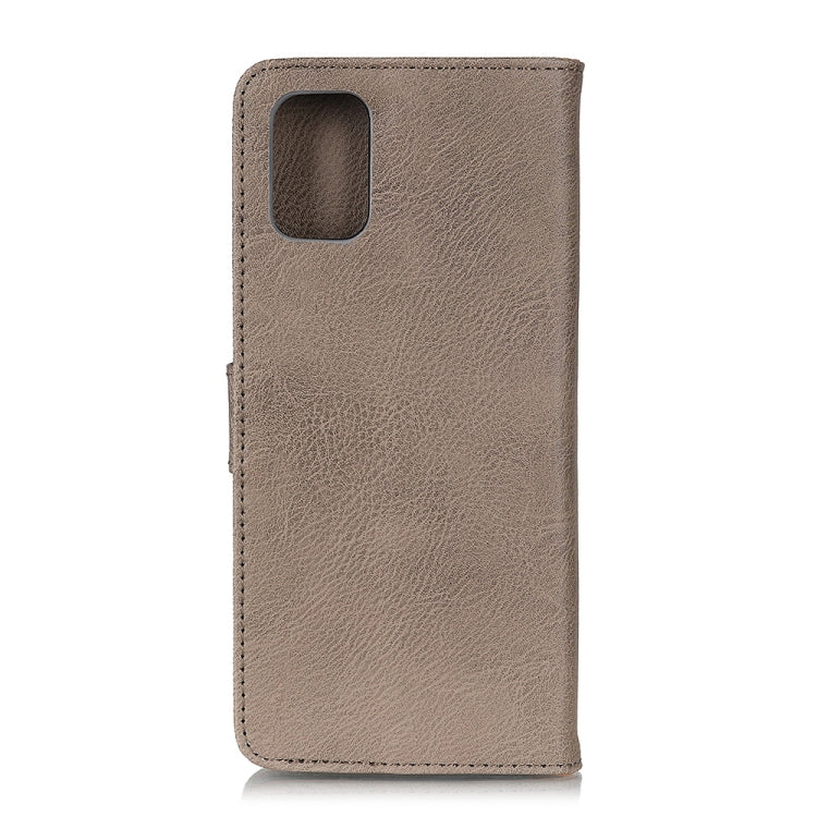 For Samsung Galaxy M51 (Side Fingerprint Version) KHAZNEH Cowhide Texture Horizontal Flip Leather Case with Holder & Card Slots & Wallet