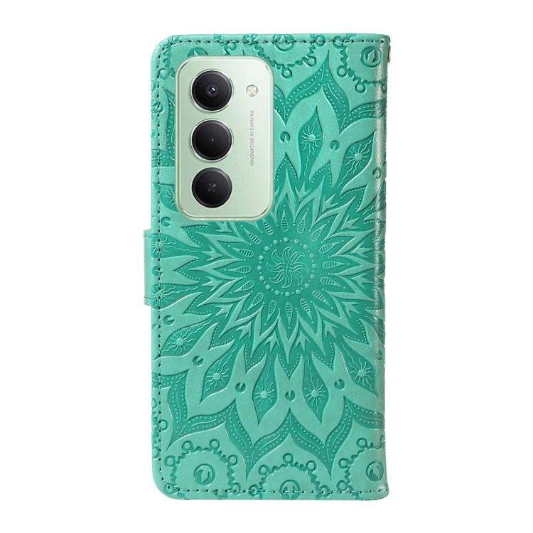 For Redmi 15 5G / 4G EU 171mm Embossed Sunflower Pattern Flip Leather Phone Case