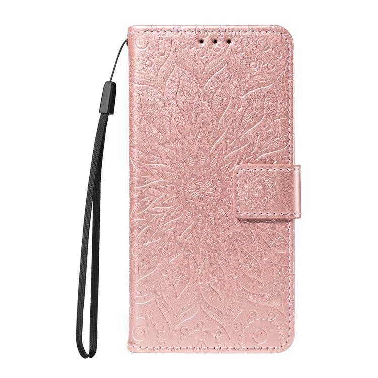 For Redmi K90 Pro Max/Poco F8 Ultra Embossed Sunflower Pattern Flip Leather Phone Case