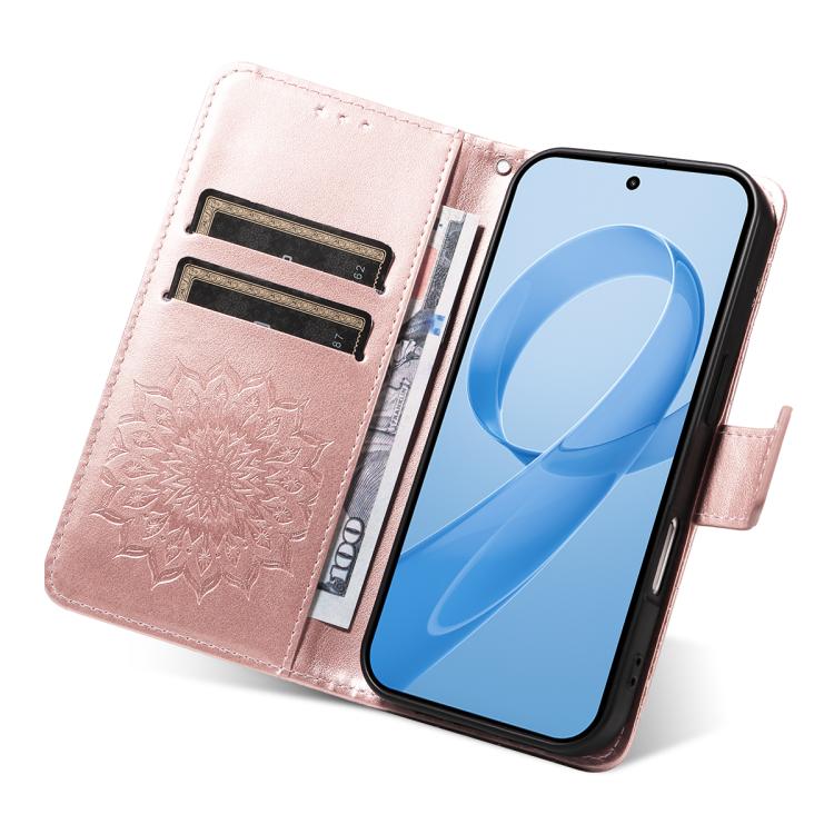 For Redmi K90 Pro Max/Poco F8 Ultra Embossed Sunflower Pattern Flip Leather Phone Case