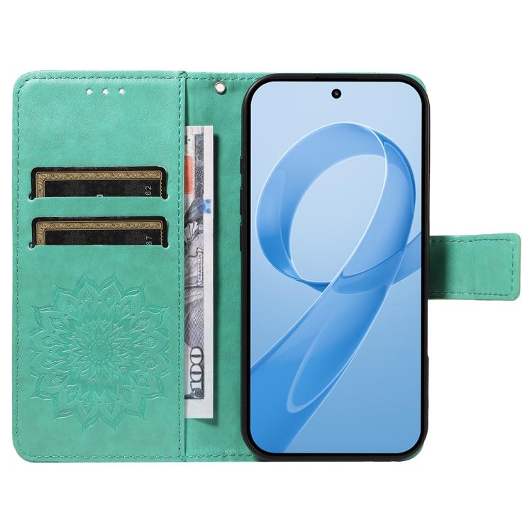 For Redmi K90 Pro Max/Poco F8 Ultra Embossed Sunflower Pattern Flip Leather Phone Case