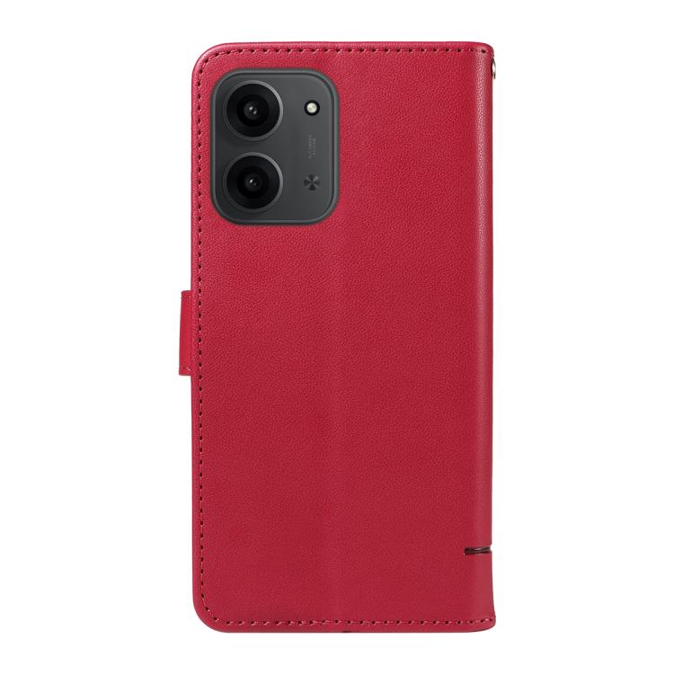 For Redmi 15C 5G / 4G Global 171mm Adorable Cat Embossed Pattern Flip Leather Phone Case