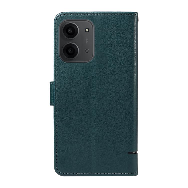 For Redmi 15C 5G / 4G Global 171mm Adorable Cat Embossed Pattern Flip Leather Phone Case