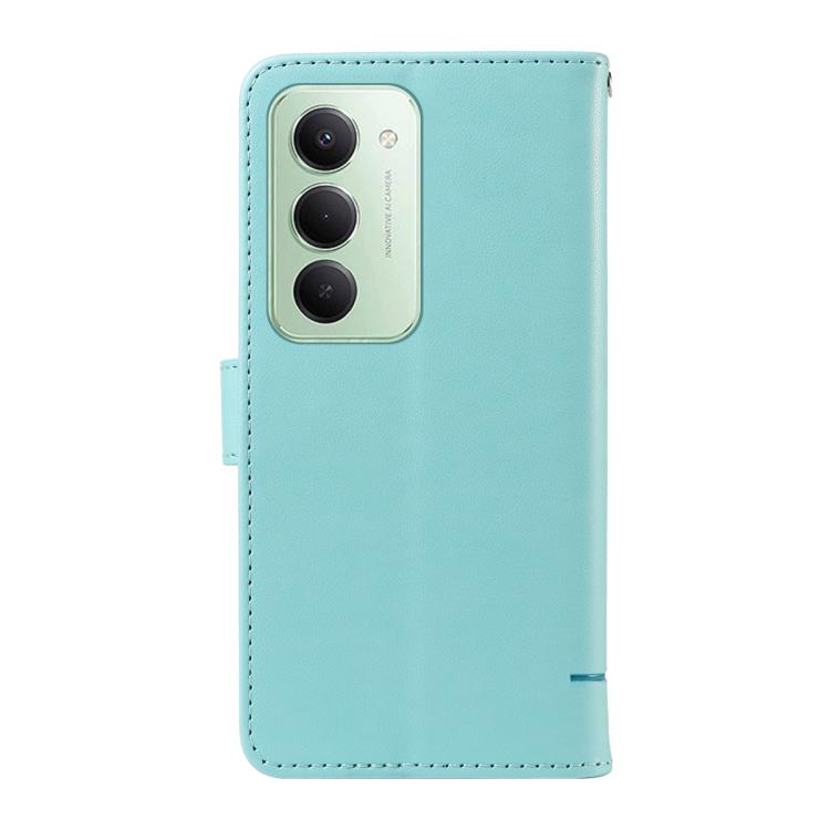 For Redmi 15 5G / 4G EU 171mm Adorable Cat Embossed Pattern Flip Leather Phone Case