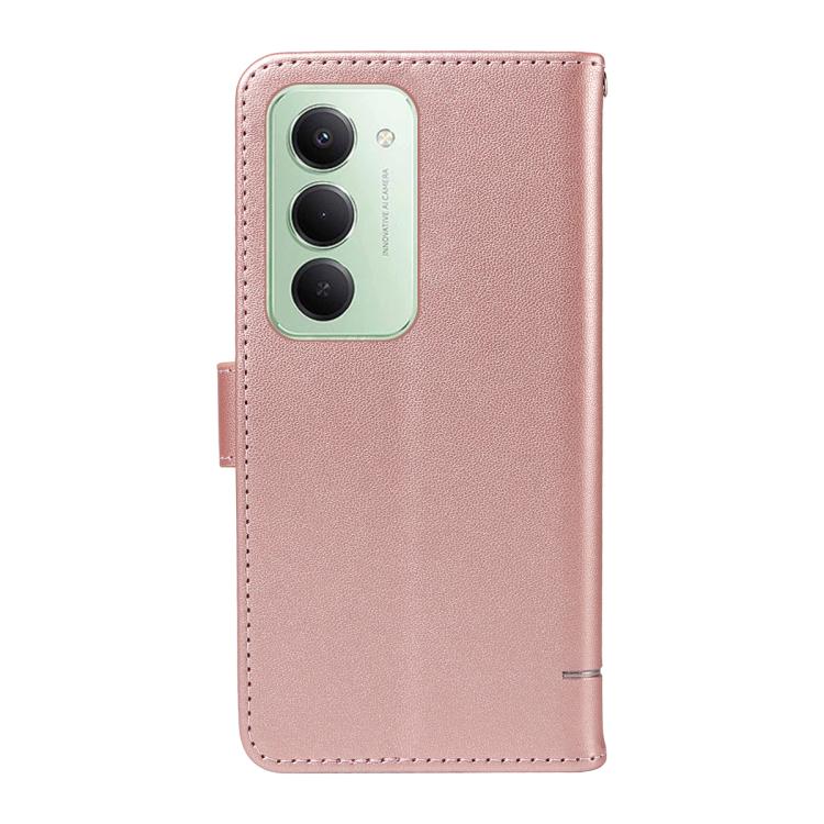For Redmi 15 5G / 4G EU 171mm Adorable Cat Embossed Pattern Flip Leather Phone Case
