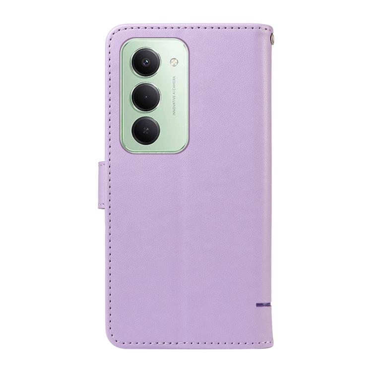 For Redmi 15 5G / 4G EU 171mm Adorable Cat Embossed Pattern Flip Leather Phone Case