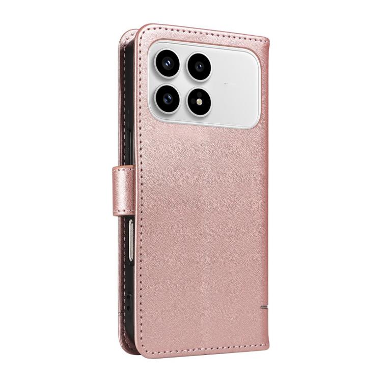 For Redmi K90/Poco F8 Pro Adorable Cat Embossed Pattern Flip Leather Phone Case