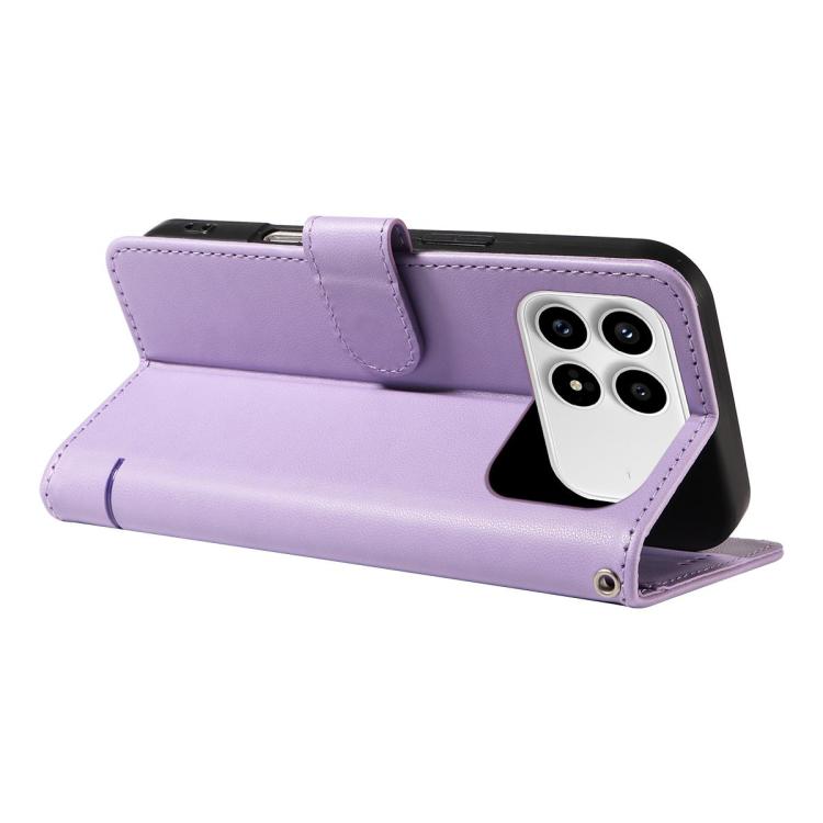 For Redmi K90/Poco F8 Pro Adorable Cat Embossed Pattern Flip Leather Phone Case