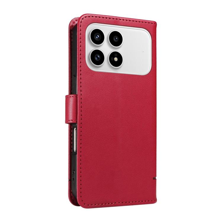 For Redmi K90/Poco F8 Pro Adorable Cat Embossed Pattern Flip Leather Phone Case