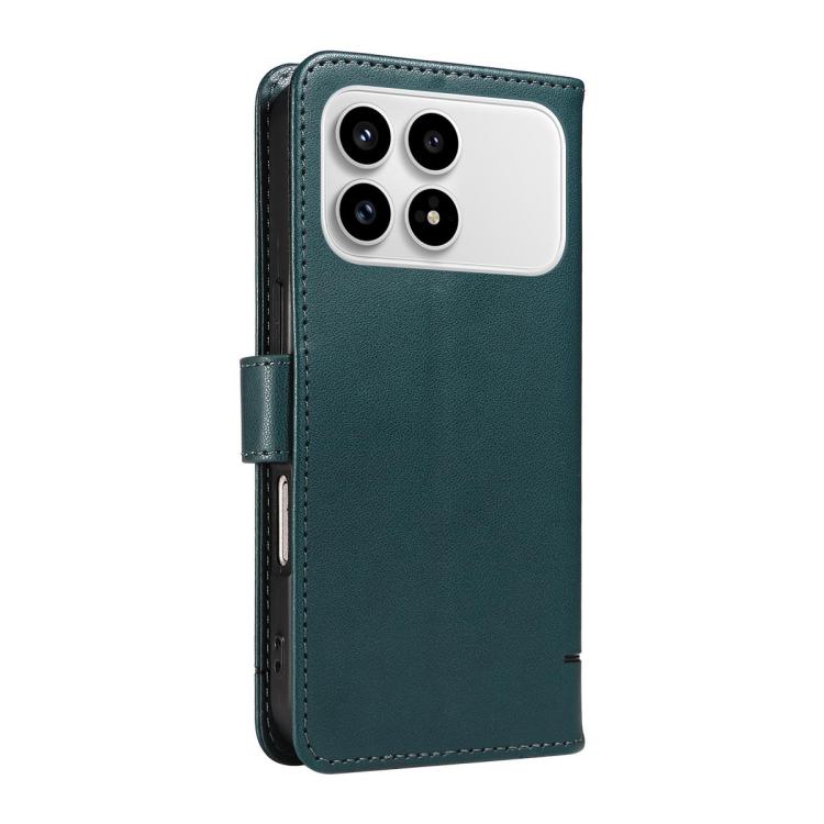 For Redmi K90/Poco F8 Pro Adorable Cat Embossed Pattern Flip Leather Phone Case