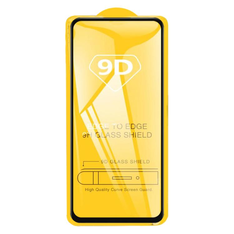 For Huawei Enjoy 80 10pcs 9D Full Glue Full Screen Tempered Glass Film
