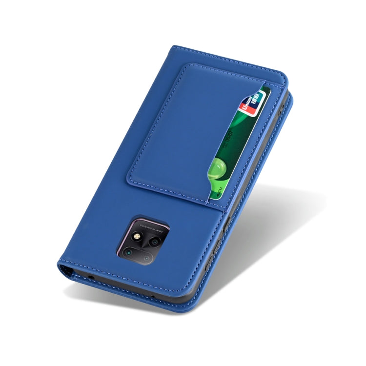 For Xiaomi Redmi 10X 5G Strong Magnetism Shockproof Horizontal Flip Liquid Feel Leather Case with Holder & Card Slots & Wallet