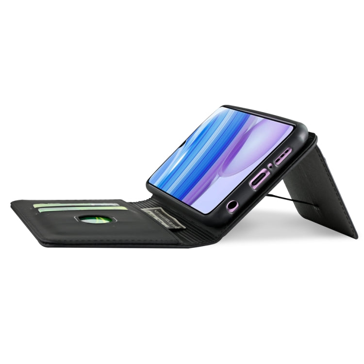 For Xiaomi Redmi 10X Pro 5G Strong Magnetism Shockproof Horizontal Flip Liquid Feel Leather Case with Holder & Card Slots & Wallet